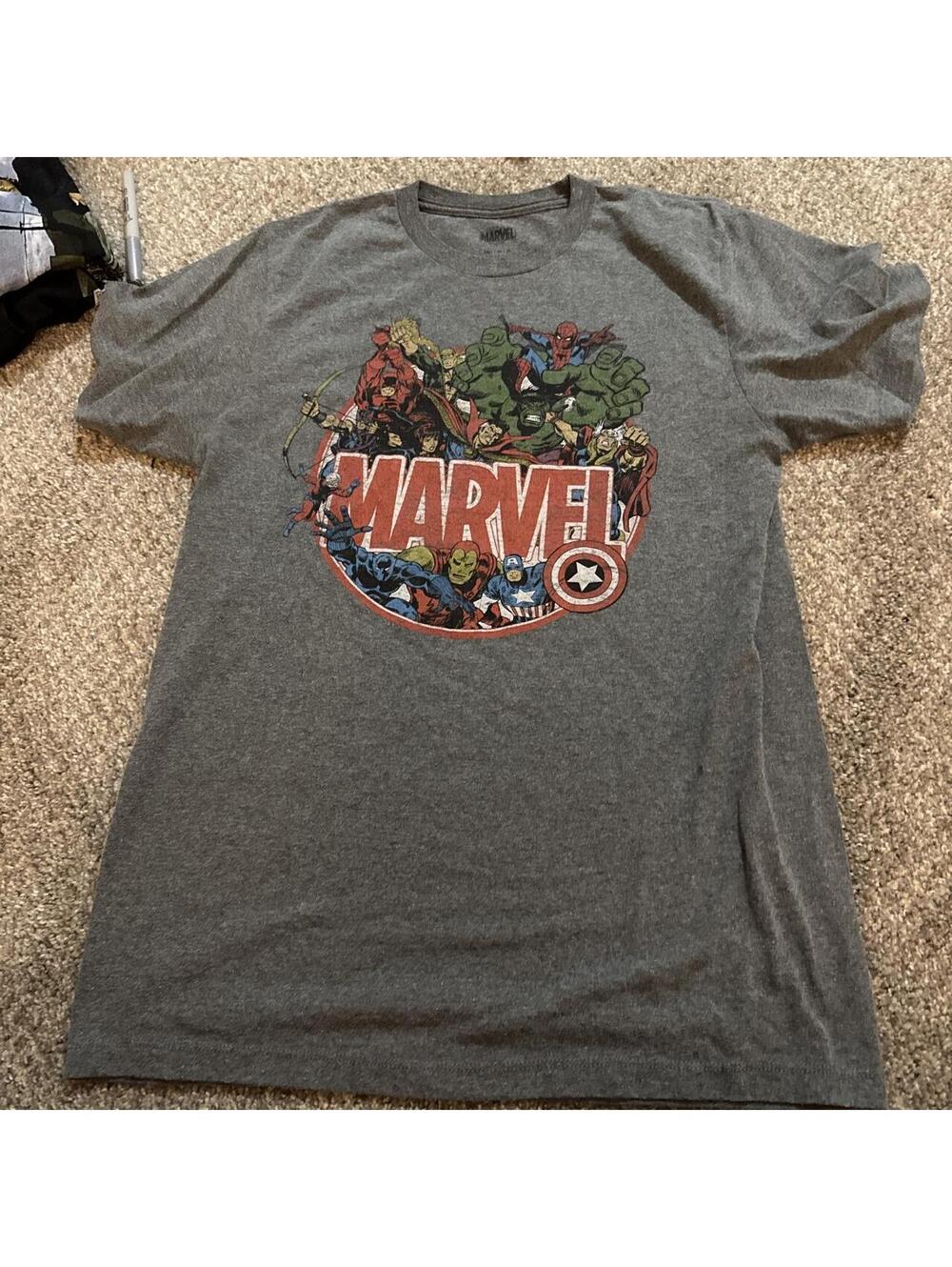 Marvel Men's Grey Tshirt